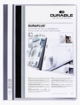 DurablePlastik-Schnell-Hefter 25 Grau Doppelte Vorderseite 257910Artikel-Nr: 4005546201467