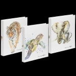 PagnaRingbuch A4 2-Ring Tiger Schildkröte Elefant 20777-25-Preis für 3 StückArtikel-Nr: 4009212051936