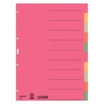LeitzRing binder register A4 10-T solid-colored cardboard 43590000Article-No: 4002432319114