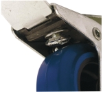 ROADINGERSwivel Castor 100mm blue with brakeArticle-No: 3000400B