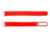 GAFER.PLTie Straps 25x400mm 5 pieces red-Price for 5 pcs.