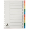 Q-ConnectRegister PP 10 pieces A4 colorful blanco KF01836Article-No: 5705831018976