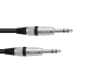 OMNITRONICJack cable 6.3 stereo 1m bk ROAD