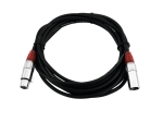 OMNITRONICXLR cable 3pin 5m bk/rdArticle-No: 3022050R
