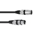 OMNITRONICXLR cable 3pin 0.2m bkArticle-No: 3022075B