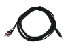 OMNITRONICAdaptercable 3.5 Jack/2xRCA 6m bkArticle-No: 30225148