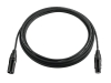 PSSODMX Kabel XLR 3pol 1,5m sw Neutrik schwarze Stecker