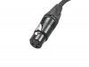 PSSODMX Kabel XLR 3pol 1,5m sw Neutrik schwarze SteckerArtikel-Nr: 3022781C