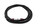 PSSOXLR cable COL 3pin 7.5m bk Neutrik