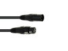 EUROLITEDMX cable XLR 3pin 3m bk