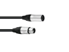SOMMER CABLEDMX cable XLR 3pin 1.5m bk Neutrik