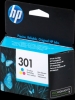 Hewlett PackardInkjet Patrone HP 301 CH562EE c/m/y ca.165 SeitenArtikel-Nr: 884962894491