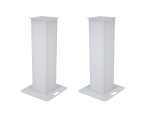 EUROLITE2x Stage Stand 150cm incl. Cover and Bag, white