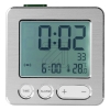 TFARadio alarm clock aluminum front silver/white 60.2545.54Article-No: 322455