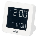 BRAUNRadio alarm clock 66019/67019 white BC09W-DCFArticle-No: 326470