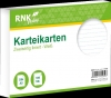 RNKIndex card A5 RNK white lined 100 pcs.-Price for 100 pcs.Article-No: 4002871150507