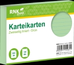 RNKIndex card A6 RNK green lined 100 pcs.-Price for 100 pcs.Article-No: 4002871150651