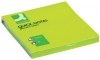 Q-ConnectSticky note pad 75x75mm Q-Connect neon green-Price for 6 pcs.Article-No: 5705831105157