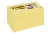 3MHaftnotiz Post-it Sticky 47,6x47,6mm 90 Blatt Gelb-Preis für 12 StückArtikel-Nr: 51141380827