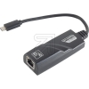 S-ConnEthernet Adapter USB 3.1 Typ C auf RJ45, 13-50018