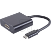 S-ConnAdapter, USB Typ C-Stecker 3.1 auf HDMI Buchse 14-05005