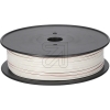 elmatLOUDSPEAKER CABLE 2X0.75/0.20 white 100m Sp. 6560001-033-Price for 100meter