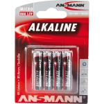 AnsmannAlkaline-Batterie Micro Ansmann-Preis für 4 St.