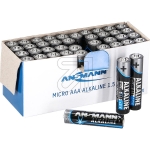 AnsmannBattery ALKALINE 40 advantage pack Micro LR03 1.5V 1501-0003-Price for 40 pcs.