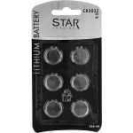 Star TradingButton cell CR 2032 6-piece blister 066-066-Price for 6 pcs.