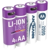 AnsmannLi-Ionen-Akku USB 1,5 V Mignon 1312-0036 Ansmann-Preis für 4 StückArtikel-Nr: 377515