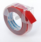 DymoPrägeband 9mmx3m glänzend rot für Dymo-PrägerArtikel-Nr: 3026985201024