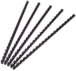Q-ConnectSpiral binding combs 8mm 21R black-Price for 100 pcs.Article-No: 5705831240186