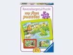 RavensburgerRahmenpuzzle 3x6 Kleine Gartentiere 5138Artikel-Nr: 4005556051380