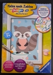 RavensburgerPainting by numbers with colored motif lines CreArt Sweet Raccoon 28695Article-No: 4005556286959