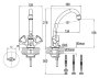 Weinmann und Schanz GmbHUnder table low pressure fitting 9306428Article-No: 424290