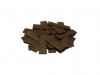 TCM FXSlowfall Confetti rectangular 55x18mm, brown, 1kgArticle-No: 51708804