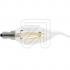 SIGORLED-Filament Kerze E14 4W kl. windst.6134101 6111701/6101201