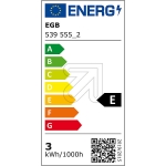 EGBFilament Lampe AGL klar E27 2,5W 290lm 2700KArtikel-Nr: 539555