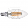 EGBFilament candle lamp clear E14 4.5W 510lm 2700KArticle-No: 539610