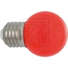 EGBLED drop lamp IP54 E27 1W red