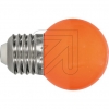 EGBLED drop lamp IP54 E27 1W orange