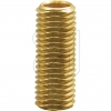 D. W. BendlerThreaded tube raw brass M8a/L20mm 1515.0081.0020.3101-Price for 5 pcs.