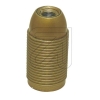 electroplastIso socket, external thread E14 gold-Price for 5 pcs.