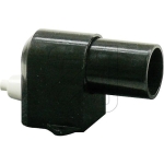 electroplastDruck-Winkelfassung E14 schwarz (mit Schließer-Schalter)-Preis für 2 St.