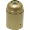 electroplastIso socket E27 gold-Price for 5 pcs.