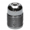 Schaum GmbHMetal socket with external thread E27 chrome-Price for 5 pcs.Article-No: 605200