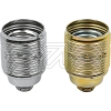 D. W. BendlerMetal socket external thread E27 brass conical shape-Price for 5 pcs.Article-No: 605215