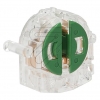 Schaum GmbHBuilt-in miniature socket G5 unsprung 220193/5/EL with plug-in spigot-Price for 5 pcs.Article-No: 608015