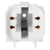 Schaum GmbHEnergy-saving lamp socket G24q-2/GX24q-2-Price for 2 pcs.Article-No: 608110