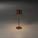 KonstsmideLED battery-powered table lamp IP54 Nice rust look 7818-970Article-No: 620310